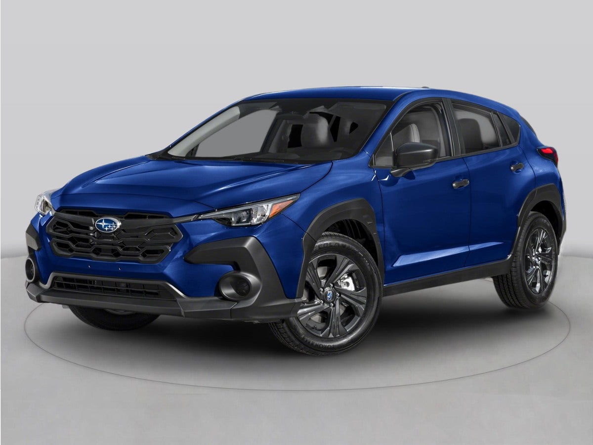 2026 Subaru CROSSTREK Premium in Crystal White Pearl — front three-quarter view