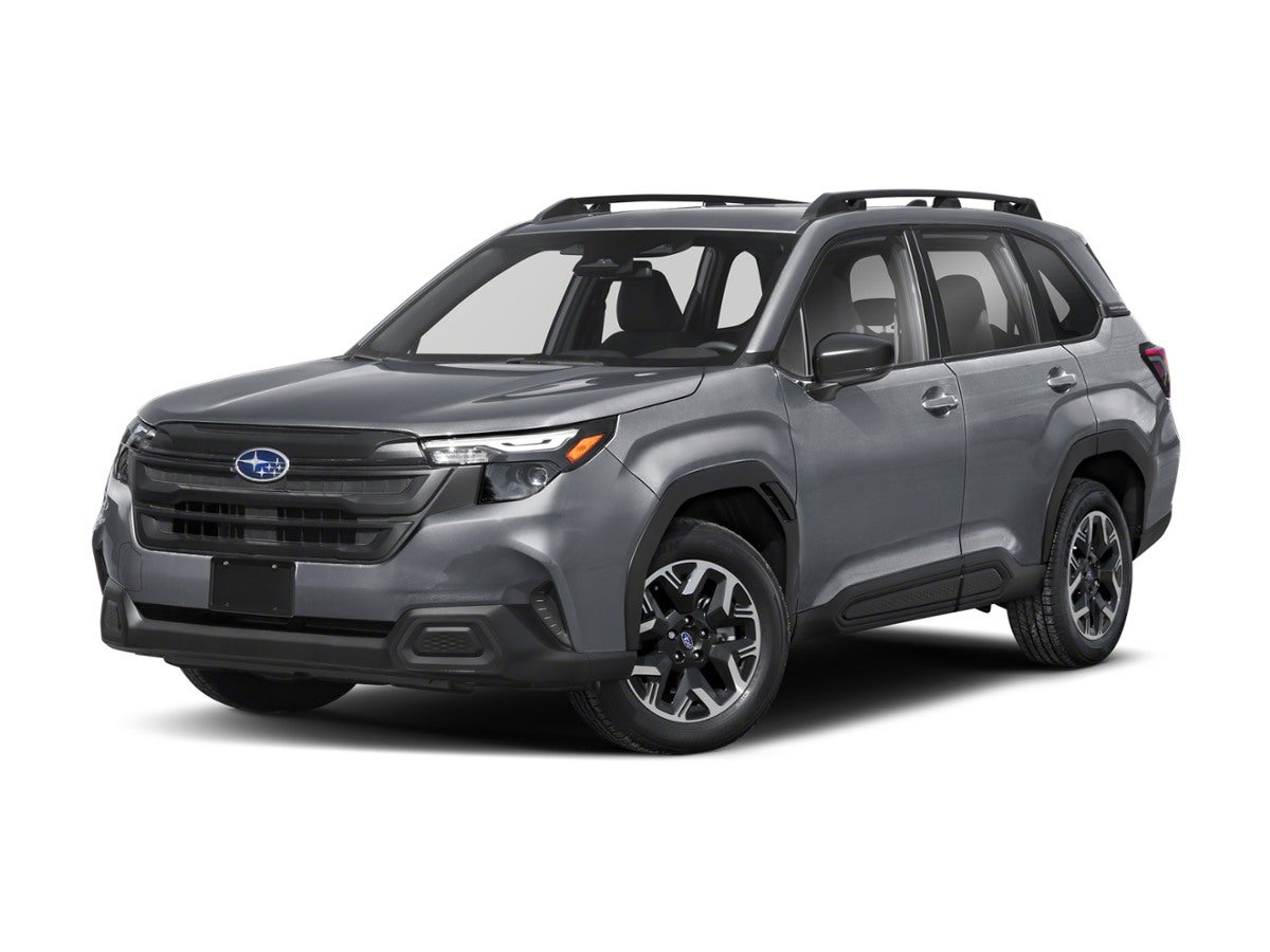 2026 Subaru FORESTER Limited in Magnetite Gray Metallic — front three-quarter view